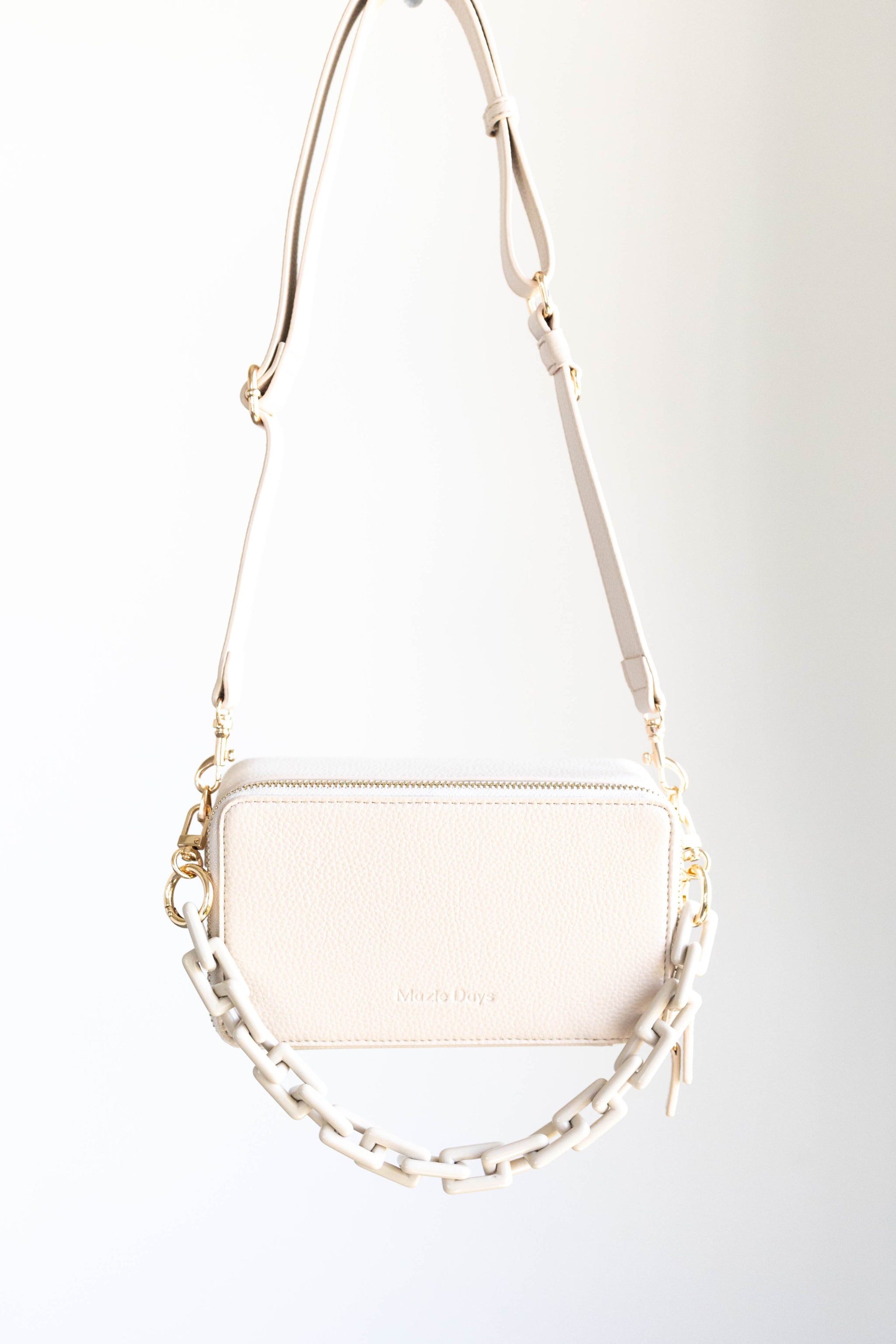 【ない】Lsize Ten-mile bag ベージュ The Millie – Mazie Days