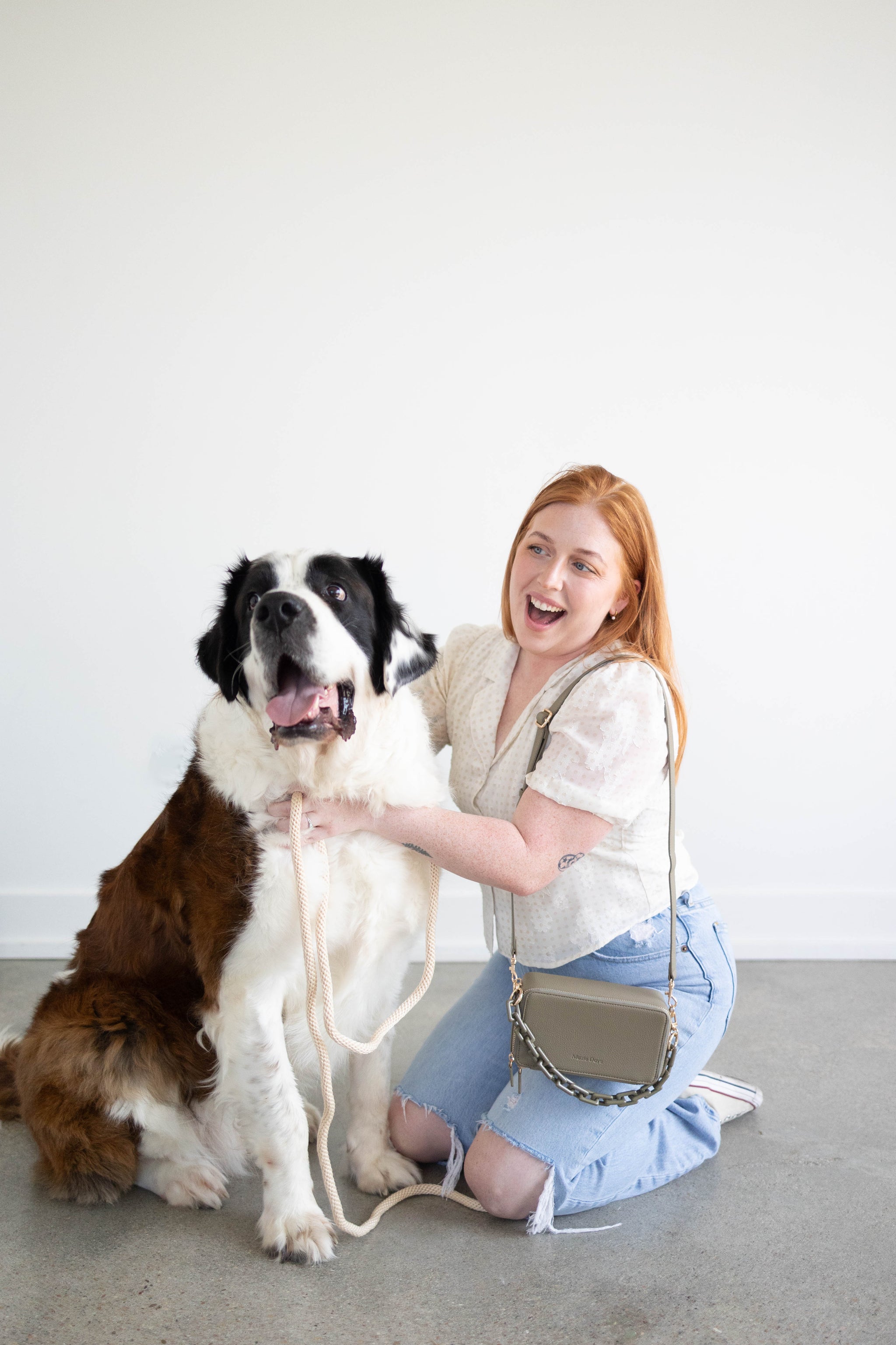 The Millie Compact Dog Mom Bag | Converts to Handbag | Mazie Days