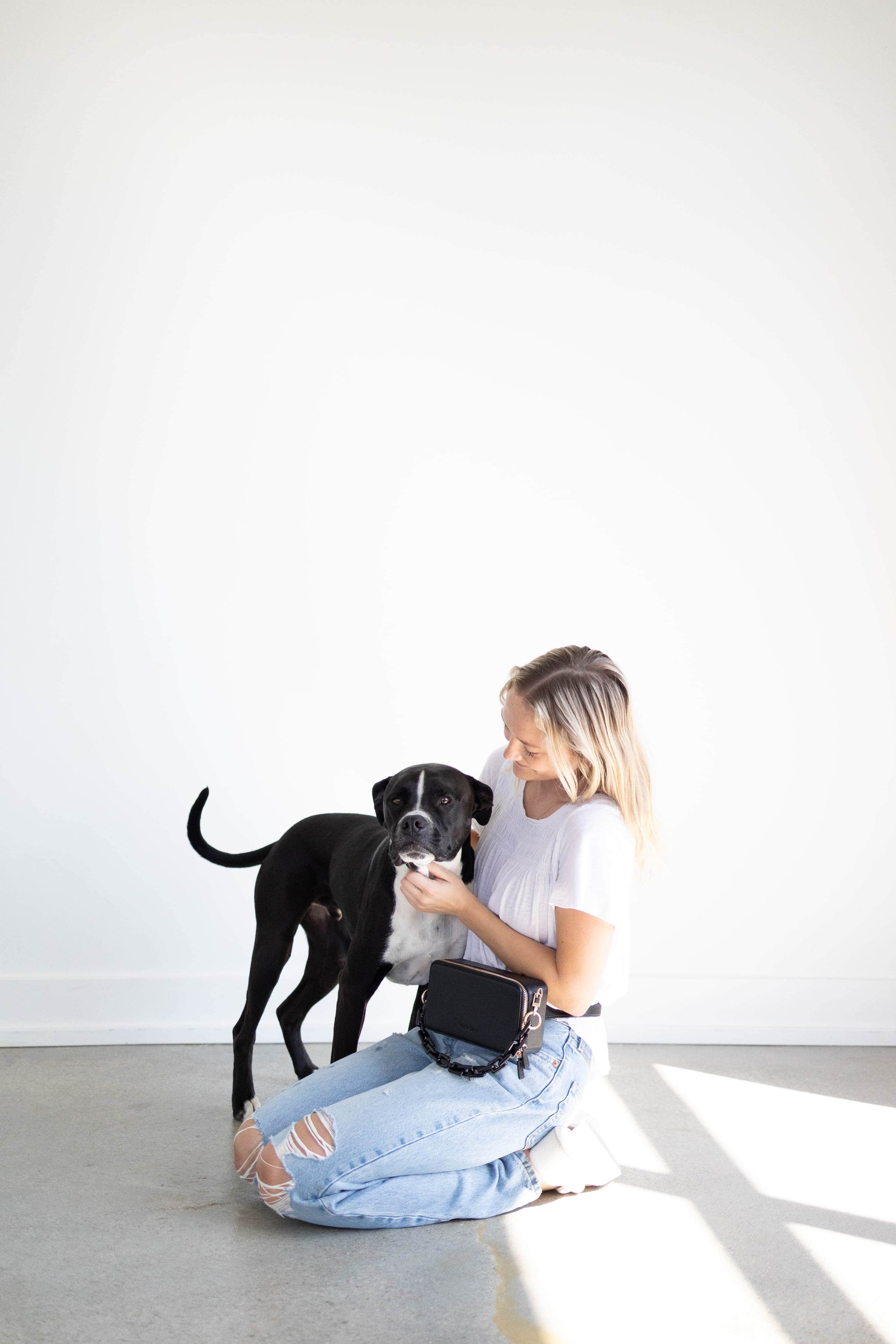 The Millie Compact Dog Mom Bag | Converts to Handbag | Mazie Days